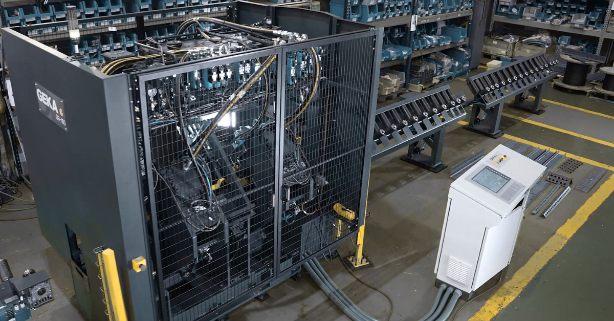 Automation in Structural Steel Processing | GEKA